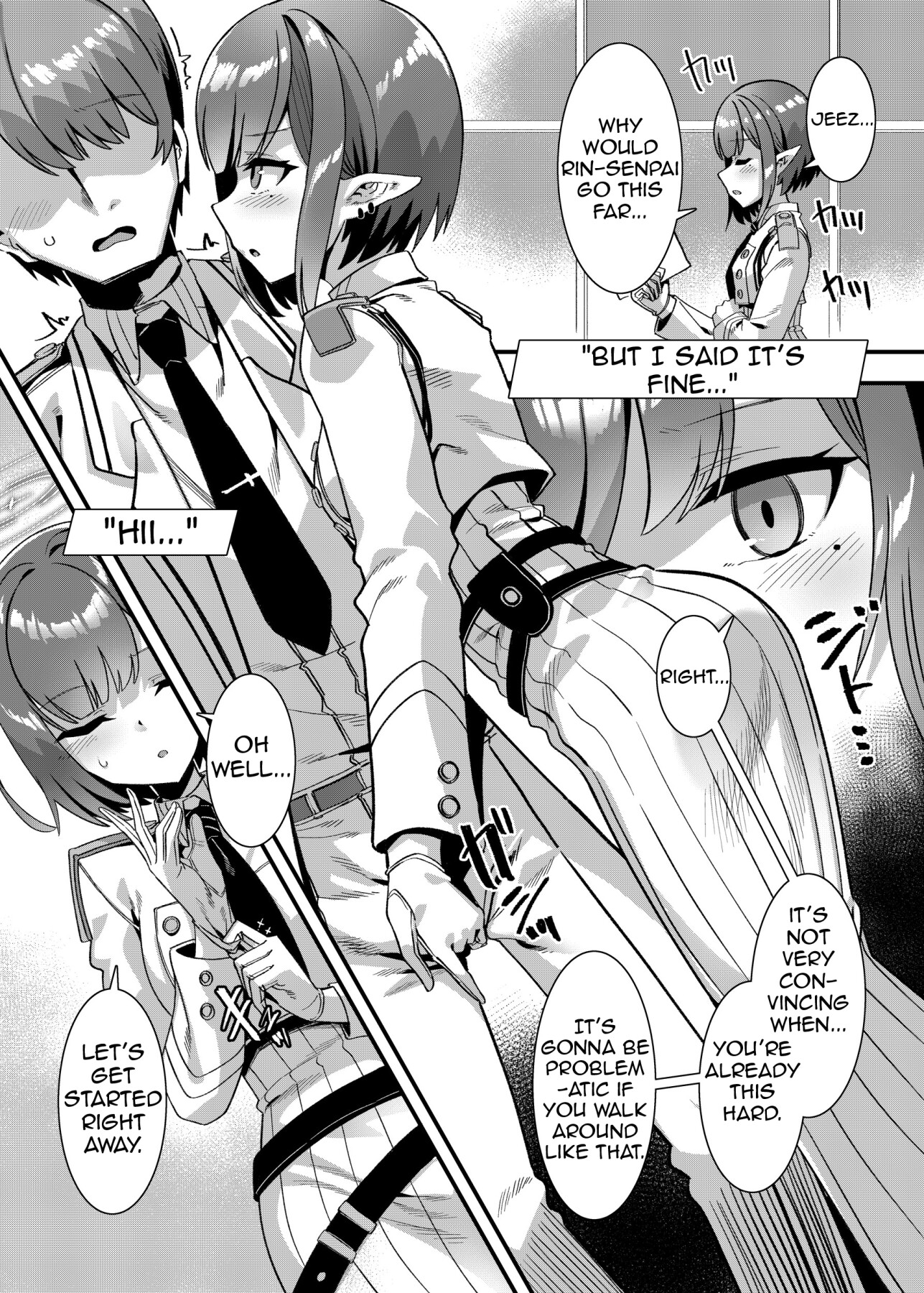 Hentai Manga Comic-Sexual Desire Processing work with Aoi Senki-Read-3